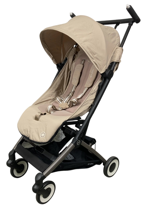 Shop Cybex Libelle 2 Compact Stroller, 2024, Almond Beige at GoodBuy Gear