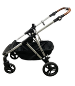 Shop Mockingbird 2.0 Single to Double Stroller Frame, 2024, Silver With Penny Leather at GoodBuy Gear