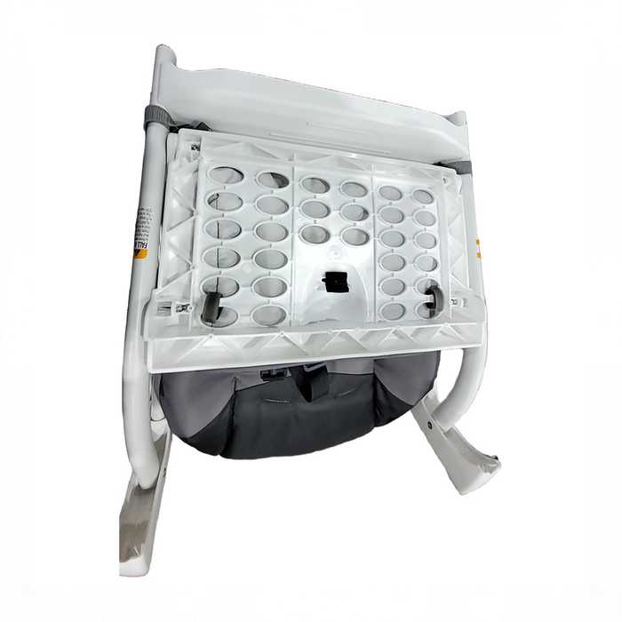 Shop Baby Trend Flat Fold High Chair, Stellar Grey at GoodBuy Gear