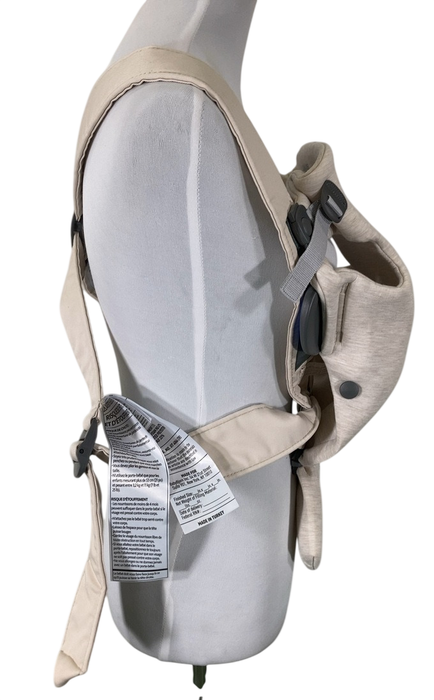 Shop BabyBjorn Baby Carrier Mini, Light Beige 3D Jersey at GoodBuy Gear