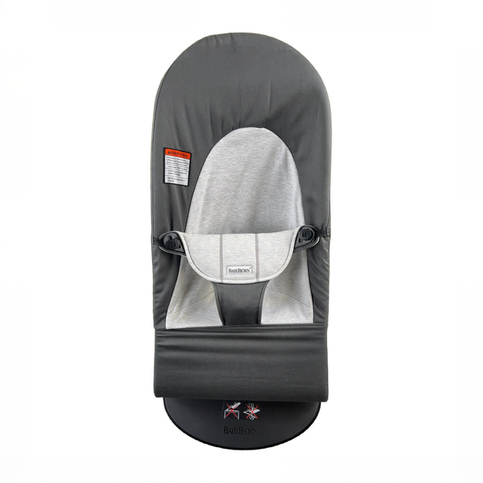 Shop DRAFT - BabyBjorn Bouncer Balance Bundle With Toy Bar, Black Frame, Dark Gray/Gray, Flying Friends at GoodBuy Gear