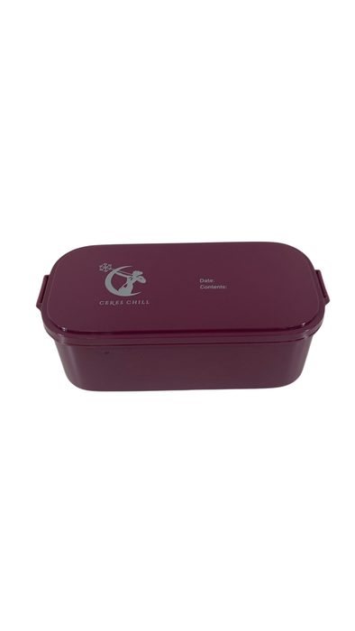 Shop Ceres Chill The Milkstache, 48 half-ounce cubes, Plum at GoodBuy Gear