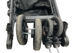 Shop Mockingbird Single to Double 3.0 Stroller, 2025, Charcoal with Penny Leather, Stone Blue at GoodBuy Gear