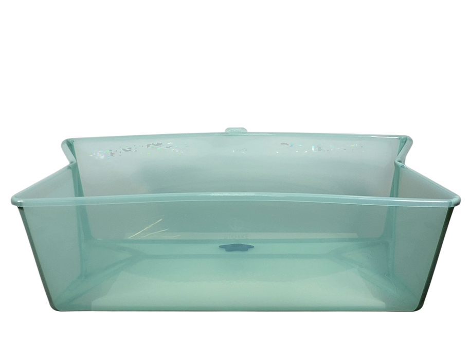 Shop Stokke Flexi Bath Foldable Baby Bathtub, Soft Mint, XLarge at GoodBuy Gear