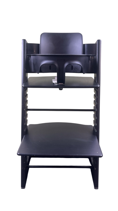Shop Stokke Tripp Trapp High Chair with Baby Set and Tray, Black, Black at GoodBuy Gear