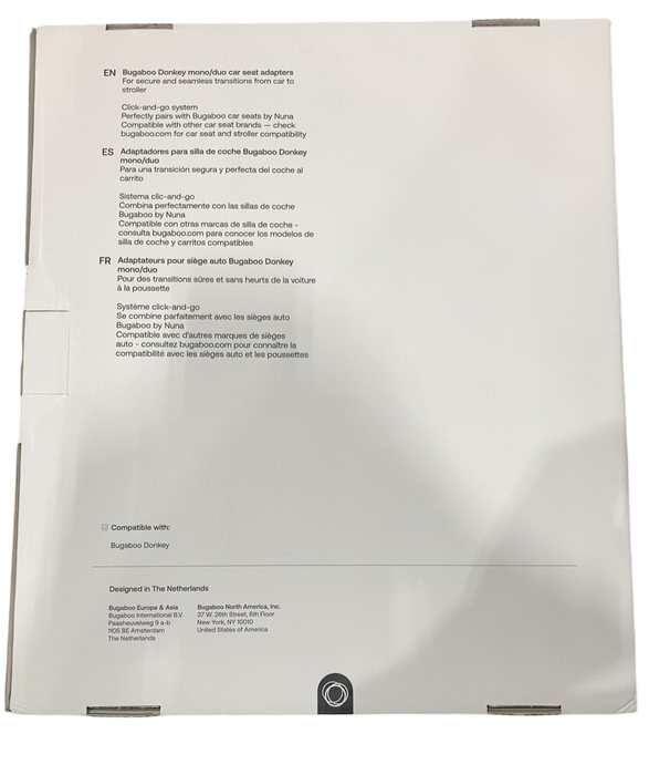 Shop Bugaboo Mono And Duo Adapter For Turtle One/Maxi Cosi Car Seats, Maxi-Cosi at GoodBuy Gear