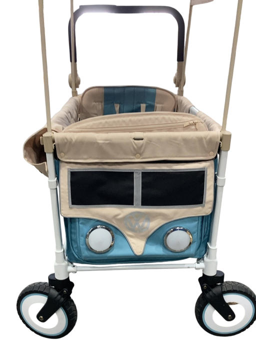 Shop Wonderfold VW4 Volkswagon Stroller Wagon, 2023, Bondi Blue at GoodBuy Gear