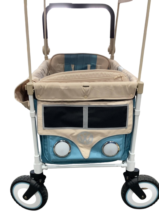 Shop Wonderfold VW4 Volkswagon Stroller Wagon, 2023, Bondi Blue at GoodBuy Gear