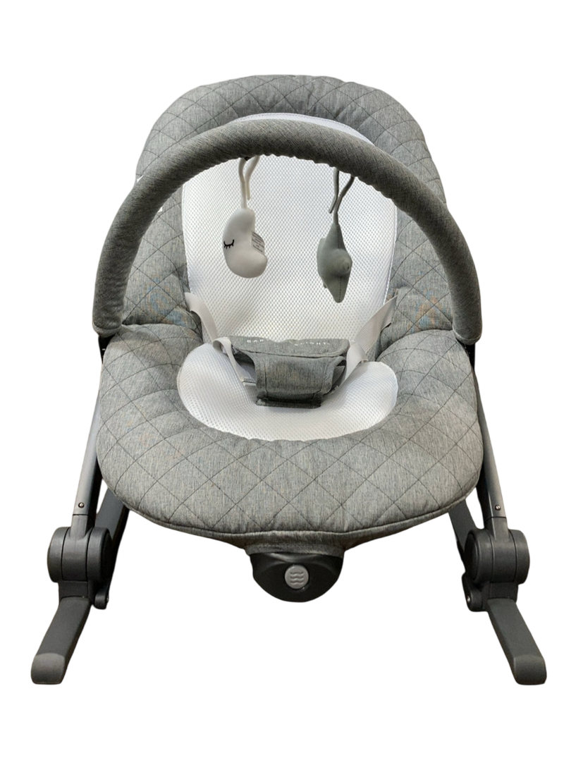 Baby Delight Go With Me Aura Deluxe Portable Rocker & Bouncer, Quilted ...