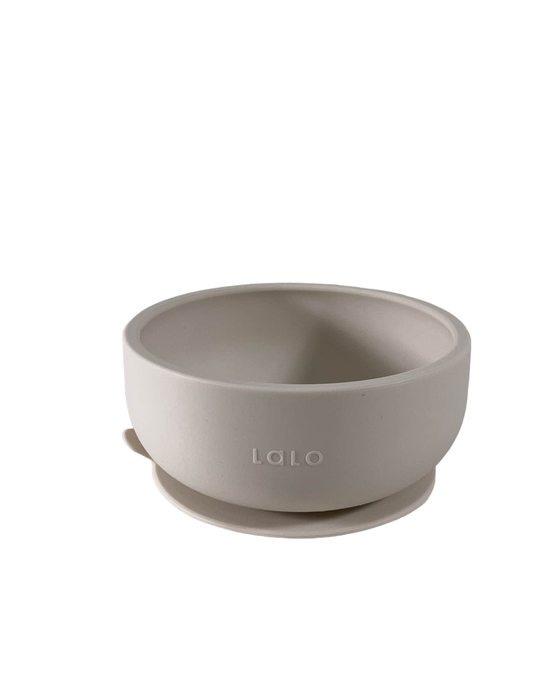 used Lalo Suction Bowl, Natural