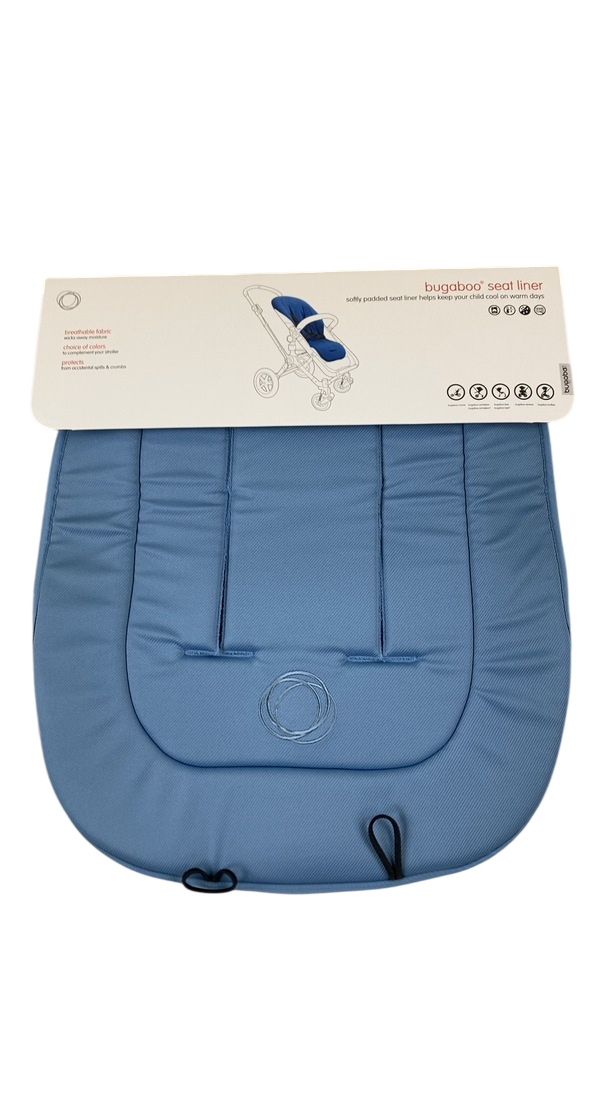 bugaboo seat insert Bugaboo Dual Comfort Seat Liner, Ice Blue