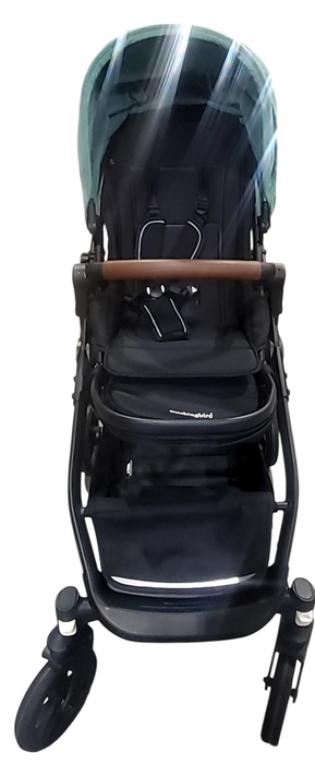 Shop Mockingbird Single to Double 3.0 Stroller, 2025, Sage, Charcoal with Penny Leather at GoodBuy Gear