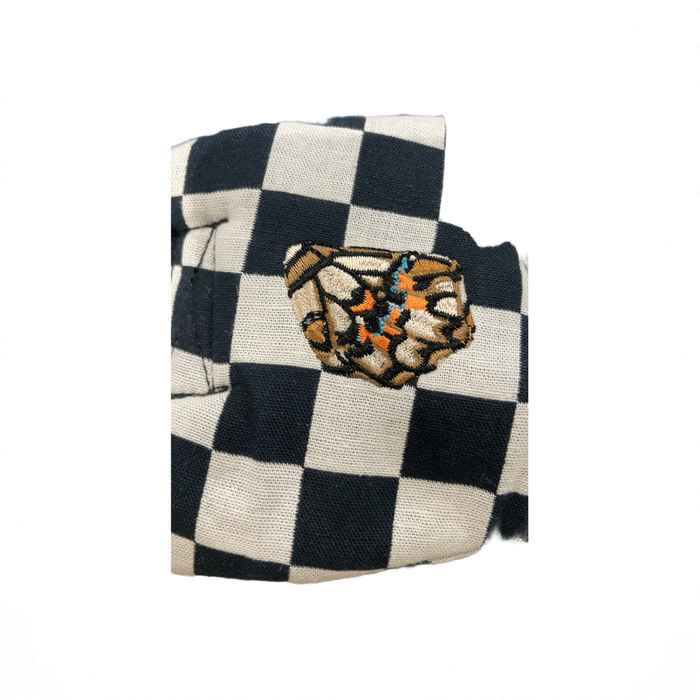 Shop Mabē The Monarch Carrier, Ebony Check at GoodBuy Gear