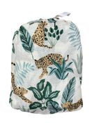 secondhand LouLou Lollipop Fitted Crib Sheet, Tropical Jungle