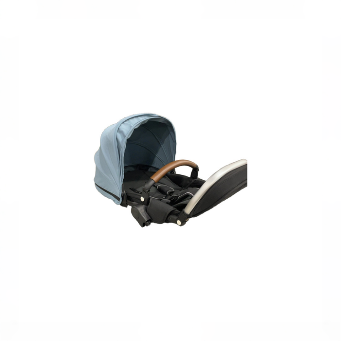 Shop Mockingbird 2nd Seat Kit 3.0, Silver with Penny Leather, Stone Blue at GoodBuy Gear