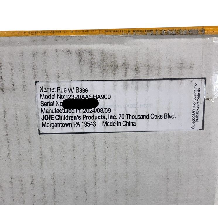 Shop Joie Rue Infant Car Seat with Base, 2024, Shale at GoodBuy Gear