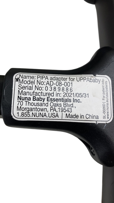 Shop Nuna Pipa Adapter For Uppababy, 2021 at GoodBuy Gear