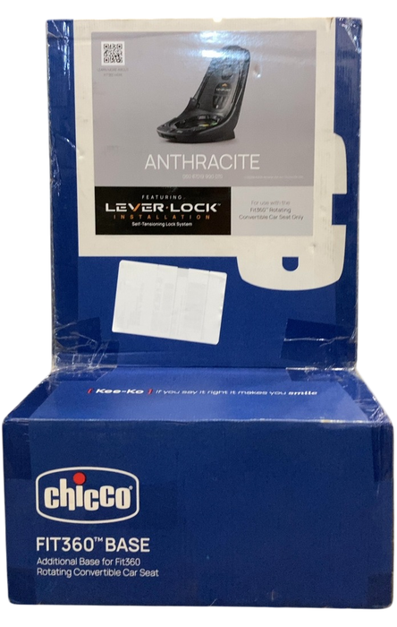 Shop Chicco Fit360 Rotating Convertible Car Seat Base, Anthracite, 2024 at GoodBuy Gear