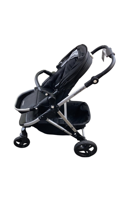 Shop Mockingbird Single 2.0 Stroller, Black, Windowpane, Silver With Black Leather, 2024 at GoodBuy Gear