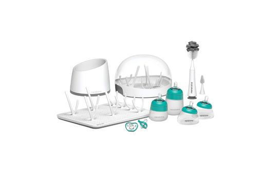 Shop Nanobébé Ultimate Newborn Baby Bottle Feeding Set, Teal at GoodBuy Gear