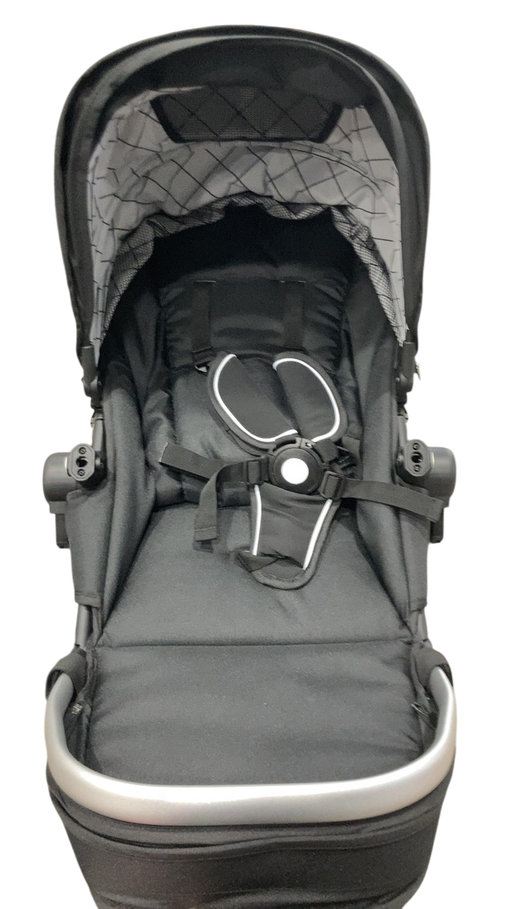 Shop Mockingbird 2nd Seat Kit 2.0, Black, Windowpane, Silver With Black Leather at GoodBuy Gear