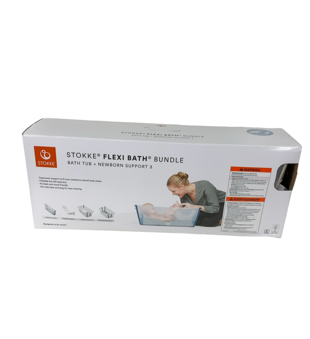 Shop Stokke Flexi Bath Foldable Baby Bathtub, Sandy Beige, XLarge at GoodBuy Gear