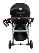 Shop Mockingbird Single to Double 2.0 Stroller, 2024, Black, Silver With Penny Leather, Watercolor Drops at GoodBuy Gear
