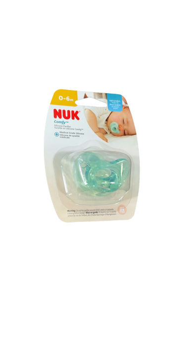 Shop NUK Comfy Pacifier, Blue, 0-6 Months, 1 pack at GoodBuy Gear