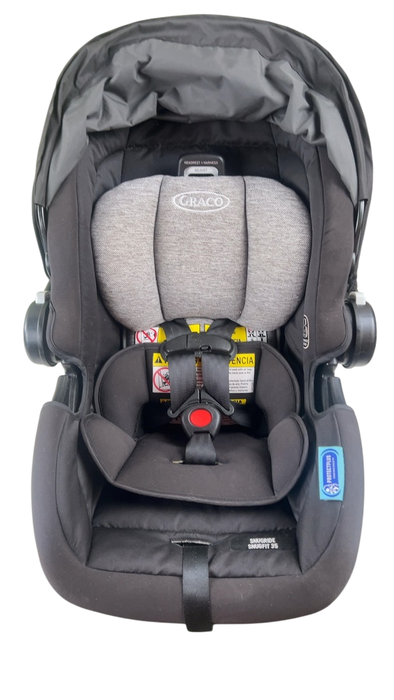 Shop Graco SnugRide SnugFit 35 Infant Car Seat, 2021, Gotham at GoodBuy Gear