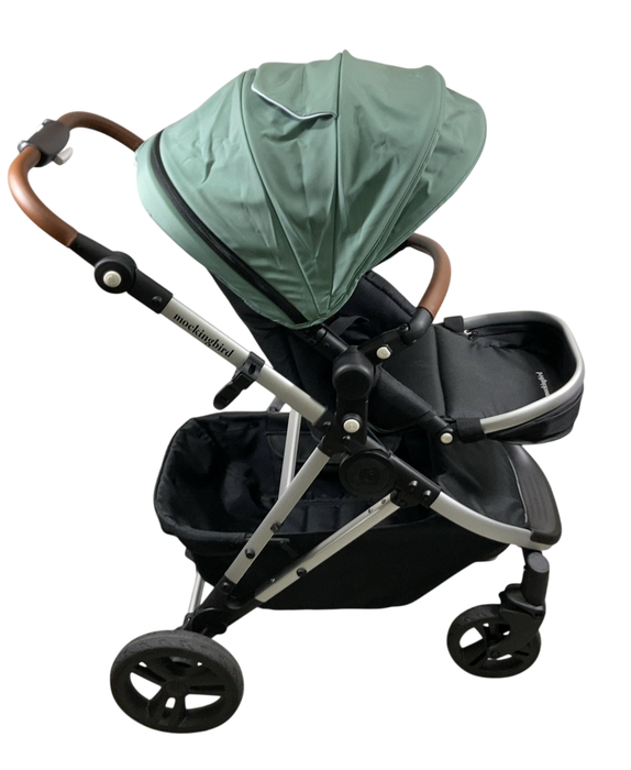 Shop Mockingbird Single 2.0 Stroller, Sage, Watercolor Drops, Silver With Penny Leather, 2024 at GoodBuy Gear