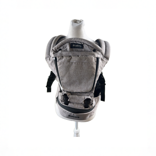 Shop MiaMily Hipster Plus Baby Carrier, Stone Grey at GoodBuy Gear