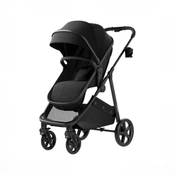 Shop Mompush Wiz Stroller, 2025, Black at GoodBuy Gear