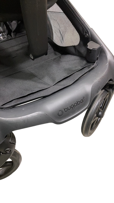 Shop Bugaboo Kangaroo Single To Double Stroller, 2024, Black, Midnight Black, Misty White at GoodBuy Gear