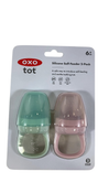 Shop OXO Tot Silicone Self-Feeder, 2 Pack, Opal / Blossom at GoodBuy Gear
