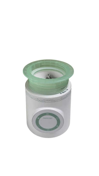 Shop Momcozy MW03 Portable Bottle Warmer, White/Sage at GoodBuy Gear