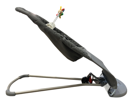 Shop BabyBjorn Bouncer Bliss Bundle With Toy Bar, Anthracite Cotton Classic Quilt, Dark Gray Frame, Flying Friends at GoodBuy Gear