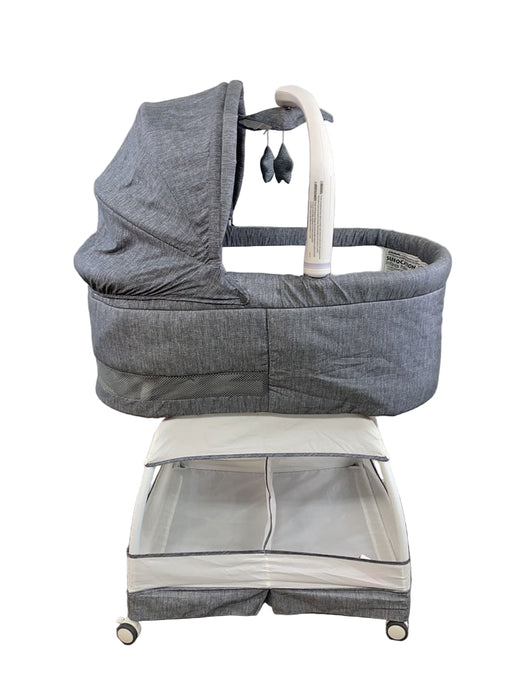 TruBliss Sweetli Deluxe Bassinet, Denim Melange