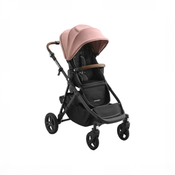 Shop Mockingbird Single 3.0 Stroller, 2025, Charcoal with Penny Leather, Rose at GoodBuy Gear