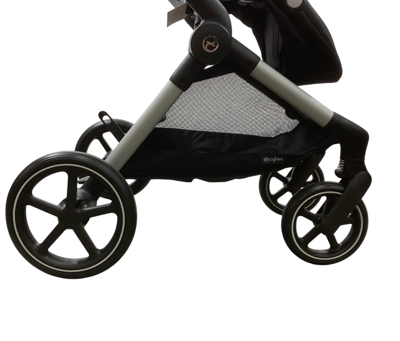 Shop Cybex Eos and Aton G Swivel Travel System, 2024, Black Frame, Moon Black at GoodBuy Gear