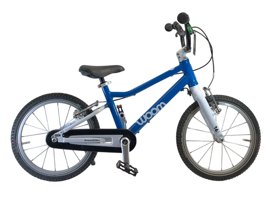 Shop Woom 3 Bike "16, Sky Blue at GoodBuy Gear