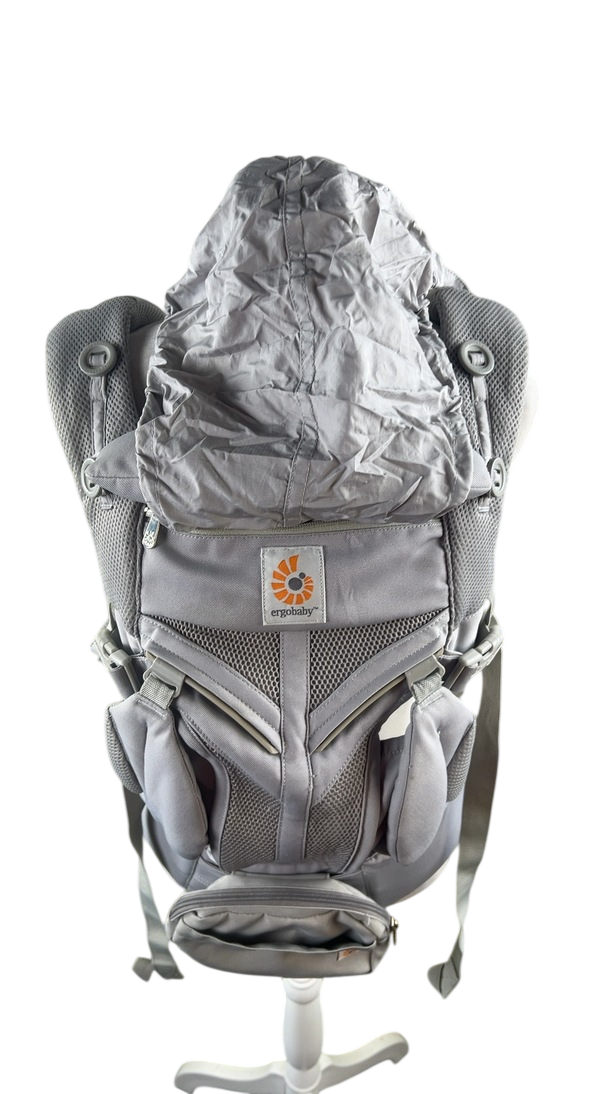 Ergobaby Omni 360 Cool Air Mesh Baby Carrier, Pearl Grey - Barely Used