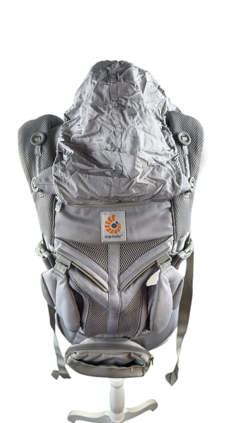 Ergobaby Omni 360 Cool Air Mesh Baby Carrier, Pearl Grey - Barely Used