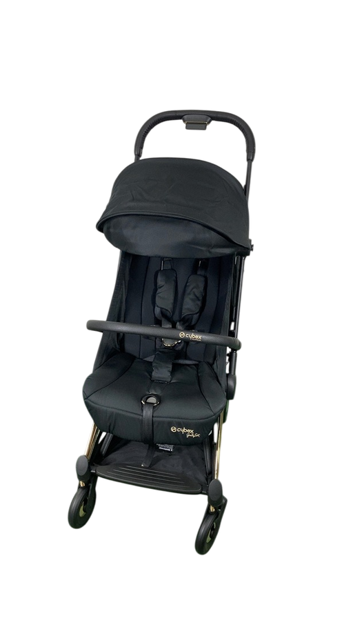 Shop Cybex Coya Stroller, 2023, Gold, Black Jeremy Scott with Wings at GoodBuy Gear