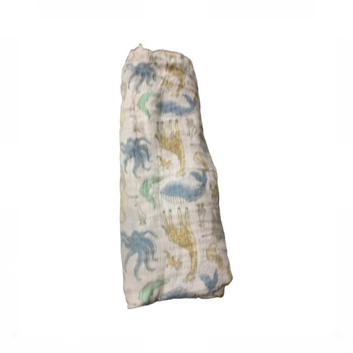 Shop Aden + Anais Cotton Muslin Swaddles Pack of 4, Natural History at GoodBuy Gear