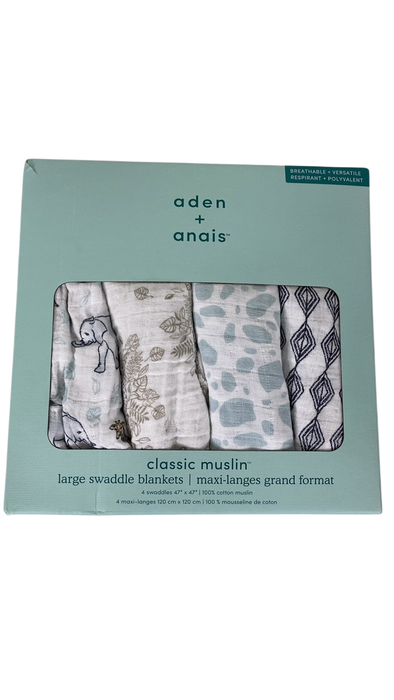 Shop Aden + Anais Swaddle Blanket, Jungle at GoodBuy Gear