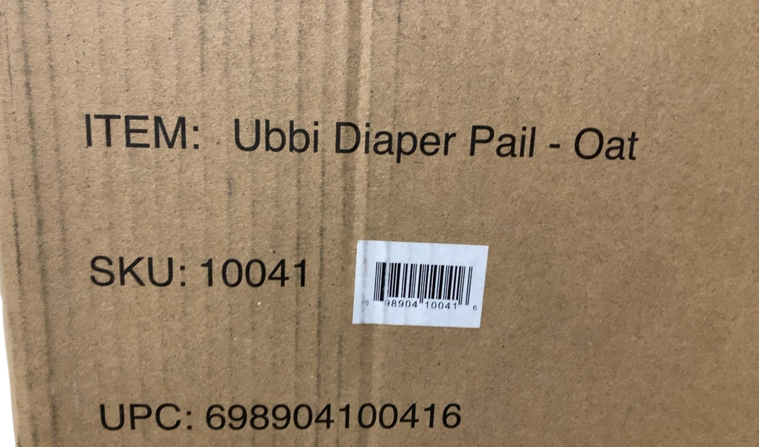 Shop Ubbi Diaper Pail, Oat Milk at GoodBuy Gear