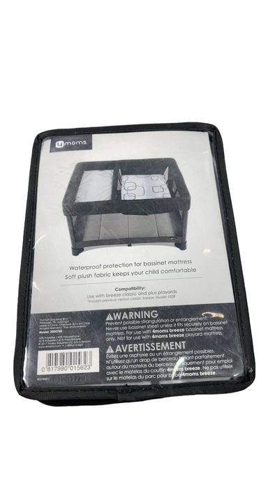 Shop 4moms Breeze Waterproof Bassinet Sheet, Silver at GoodBuy Gear