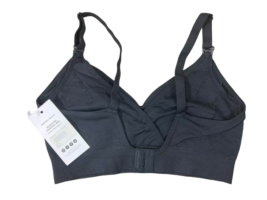 Shop Ingrid & Isabel Nursing And Pumping Bra, Black, Large at GoodBuy Gear
