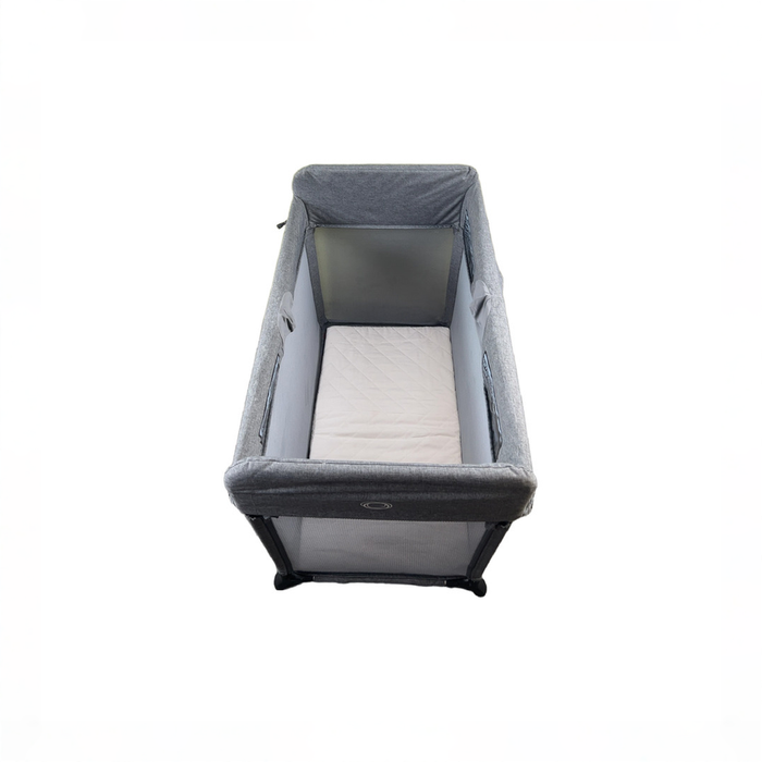 Shop Bugaboo Stardust Playard, Grey Melange at GoodBuy Gear