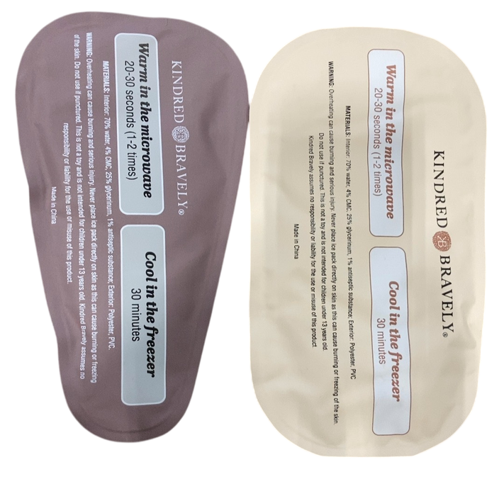 Shop Kindred Bravely Postpartum Panty Essential Underwear with 2 Hot or Cold Gel Packs, Black, Medium at GoodBuy Gear